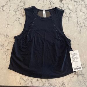 Lululemon sculpt cropped tank